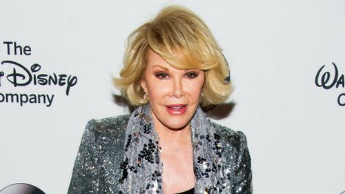 Joan Rivers attends A Celebration of Barbara Walters in New York. (AAP)