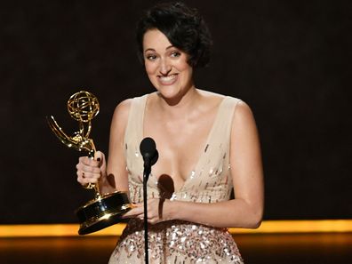 Phoebe Waller Bridges accepts Emmy Award