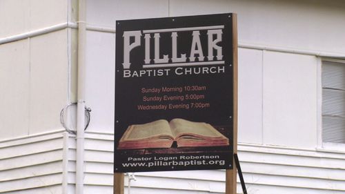 The "pastor" claims be from the Pillar Baptist Church.