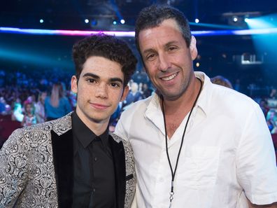 Cameron Boyce and Adam Sandler 