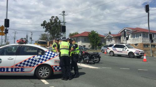Motorbike rider killed in inner Brisbane collision