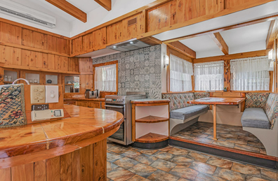 Property in Victoria that resembles The Flintstones' house has hit the market.