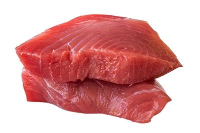 Meat and fish: Up to 50 micrograms per 75g serve