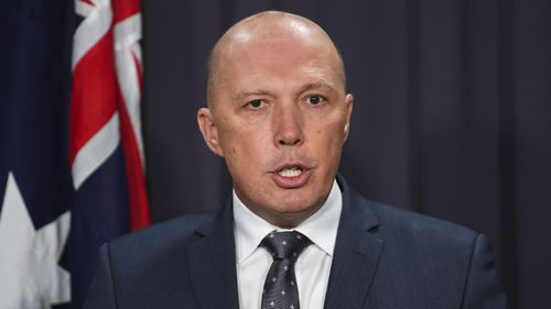 Home Affairs Minister Peter Dutton has previously indicated that reducing numbers of migrants could be positive for Australia. Picture: AAP.