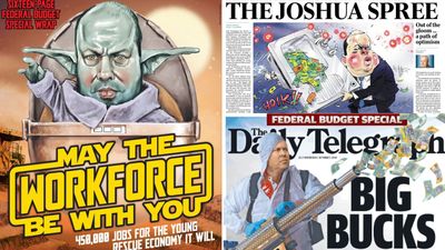 The Budget front pages