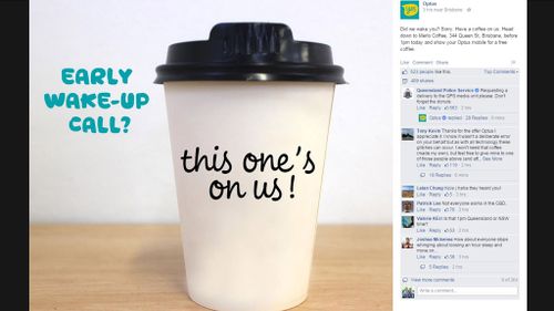 Optus reached their customers via social media to apologise. (Facebook)