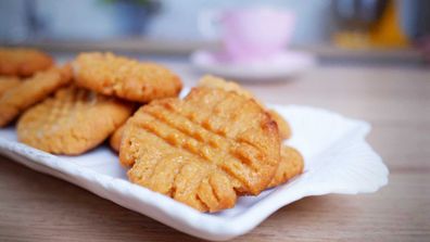 9Honey Quarantine Kitchen three-ingredient peanut butter cookies