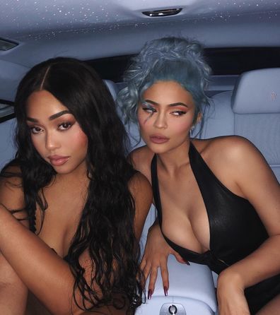 Jordyn Woods and Kylie Jenner