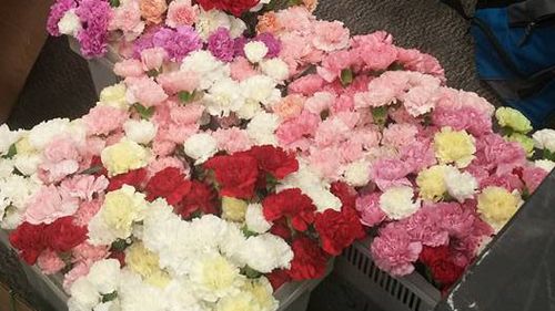 US high school student gives flower to every girl in his school for Valentine's Day