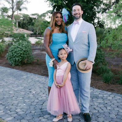 Serena Williams gets all glammed up to attend niece's wedding with husband Alexis Ohanian and daughter Olympia 