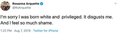 Rosanna Arquette, backlash, tweets, ashamed, white