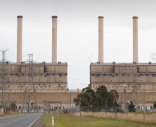 The Hazelwood coal fired power station in the Latrobe Valley, Victoria. (AAP)