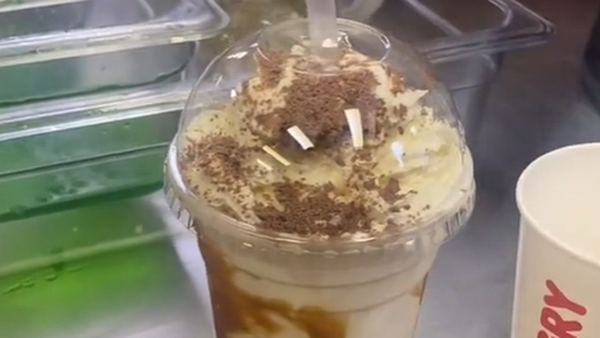TikTokers go wild for Hungry Jack&#x27;s workers &#x27;off-menu&#x27; latte.