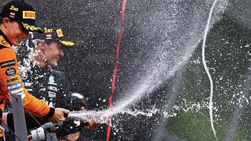 Piastri equals career-best finish after Verstappen, Norris clash