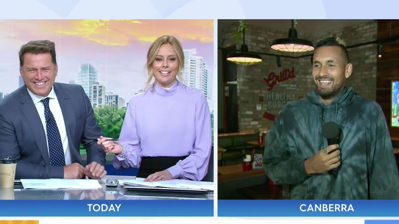 Nick Kyrgios and Karl Stefanovic's hilarious interview on Today Show