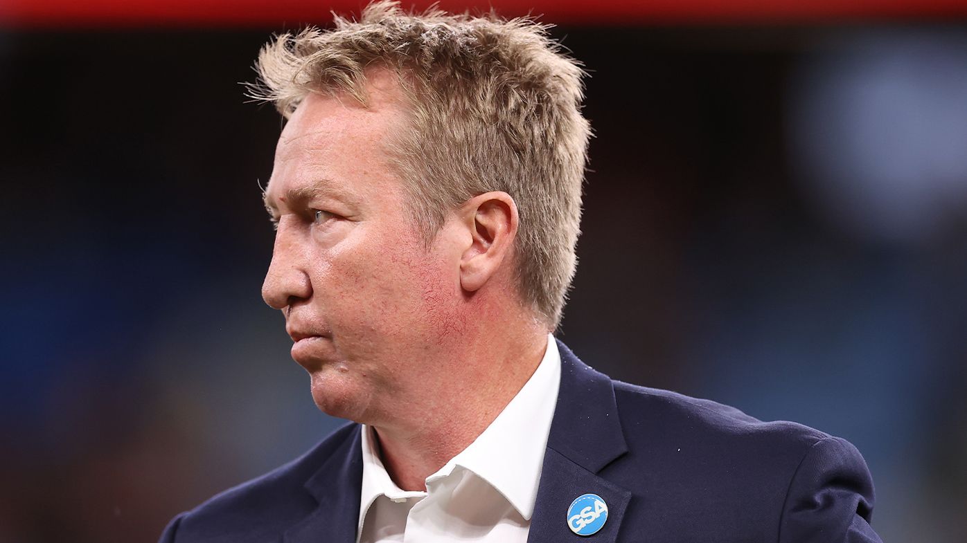 Roosters coach Trent Robinson fumes at inflammatory 'suggestion' after finals defeat to Rabbitohs