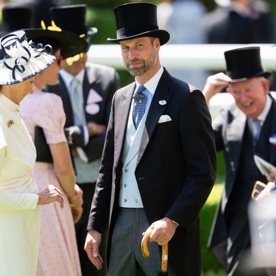 ASCOT, ENGLAND - JUNE 18: Prince William, Prince of Wales attends on day two of Royal Ascot at Ascot Racecourse on June 18, 2025 in Ascot, England. (Photo by Samir Hussein/WireImage)