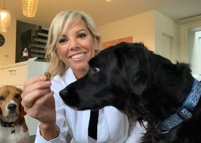 9Honey Editor Shauna Anderson with dogs