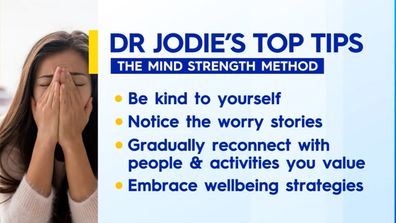 Dr Jodie Lowinger mental health strategies coming out of lockdown