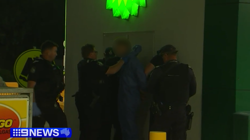 Moment police take down accused Mackay shooter