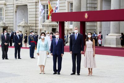 King Felipe and Queen Letizia host first State Visit since pandemic began