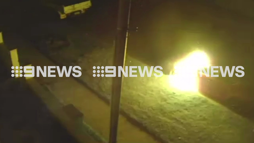 A grandmother has been targeted in a firebombing attack after her car was torched overnight in Western Sydney.