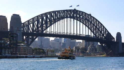 The Sydney Harbour Bridge has cemented itself as an internationally recognisable symbol of Australia. (Getty Images) 