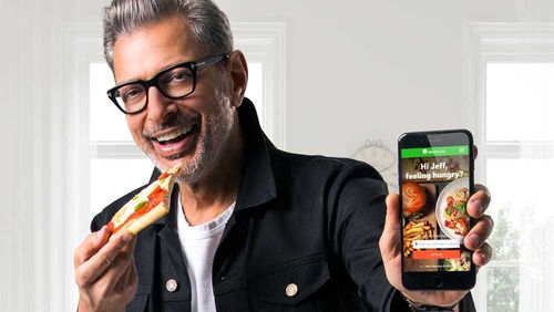 Jeff Goldblum for Menulog