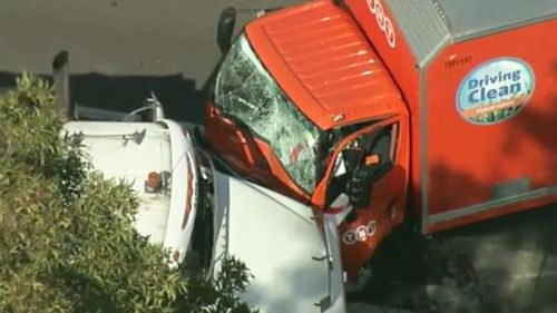 It is believed a driver had a medical episode which caused the crash. (9NEWS)