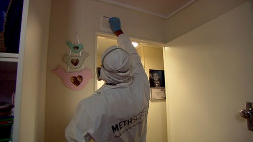 Health problems caused by meth contamination include respiratory affects, behavioural issues and difficulty sleeping.