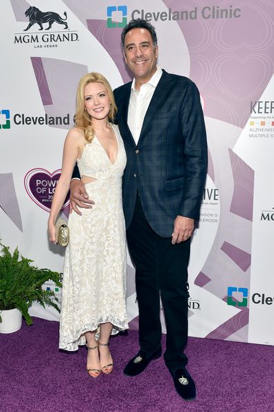 IsaBeall Quella and actor/comedian Brad Garrett attend Keep Memory Alive's 20th annual "Power of Love Gala" at the MGM Grand Garden Arena on May 21, 2016 in Las Vegas, Nevada. 