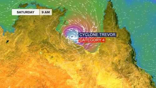 Australia weather news forecast Tropical Cyclone Trevor Cyclone Veronica Northern Territory Western Australia