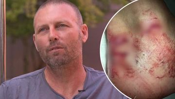 Perth dad sailed kilometres back to land after being mauled by shark