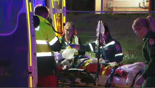 One person died and another is in a serious condition after the crash. Image: 9News