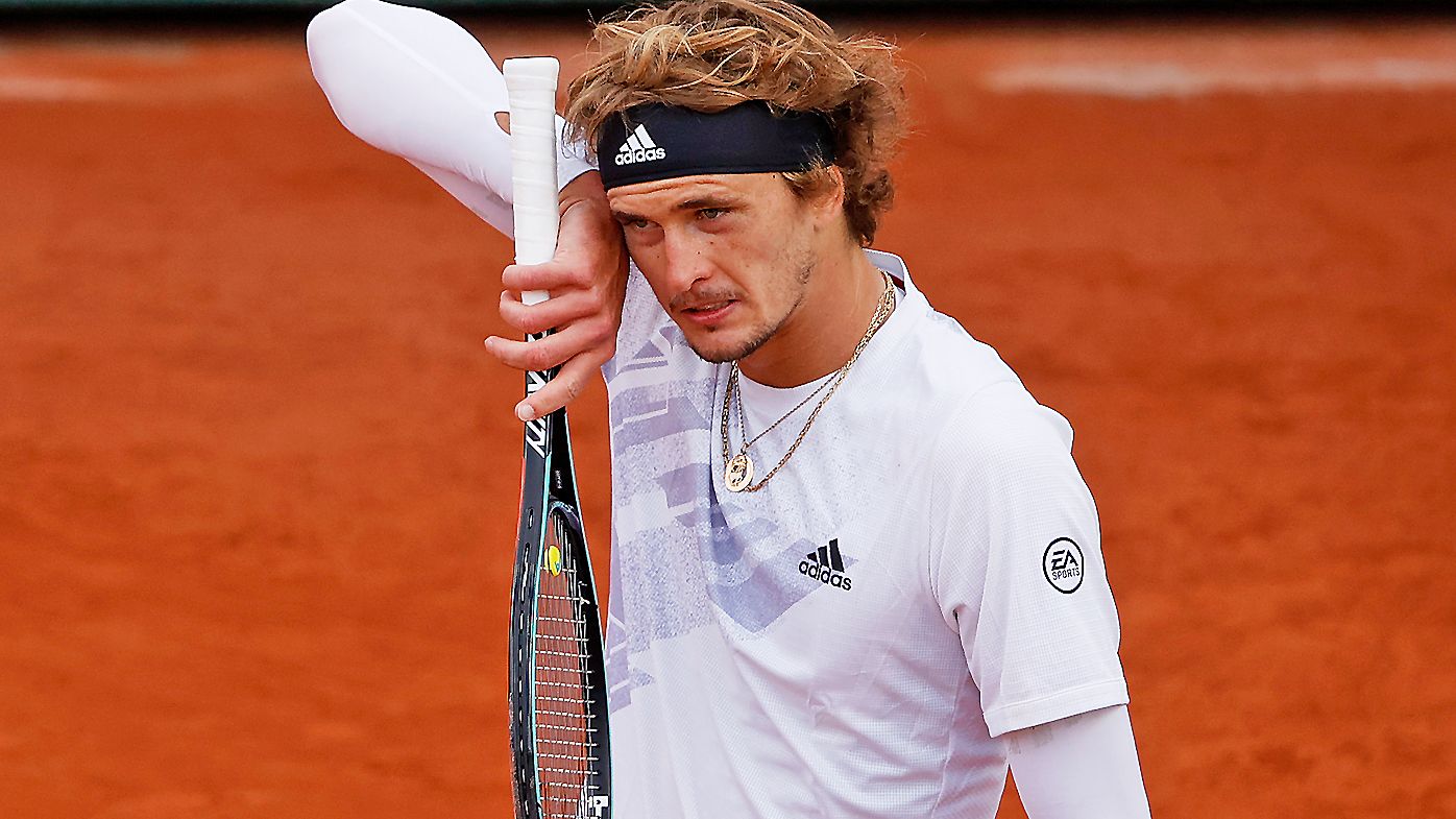 'Sick' Alexander Zverev blasts reporter for COVID-19 question after alarming display