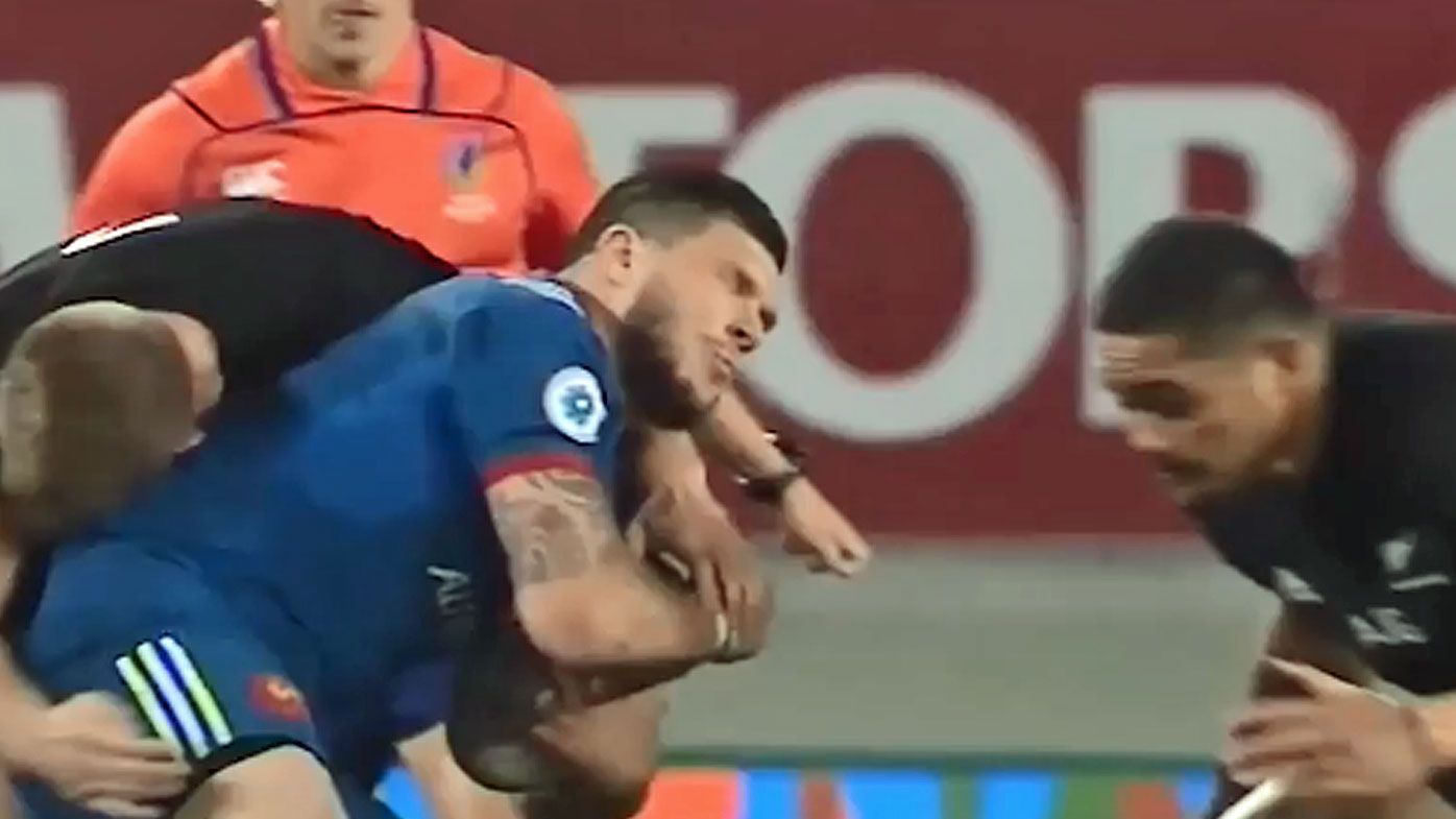 All Blacks belt France in first rugby Test, controversial yellow card and high tackle mar match
