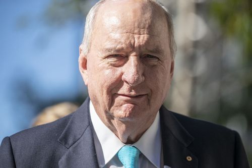 Radio broadcaster Alan Jones is being sued for defamation over his comments on the Grantham flooding. Picture: AAP
