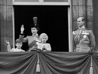 Trooping the Colour through the years