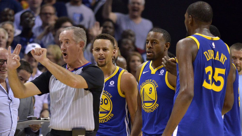 Golden State Warriors Stephen Curry and Kevin Durant ejected in loss to Memphis Grizzlies