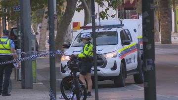 A woman has been hospitalised after an alleged stabbing in Northbridge.