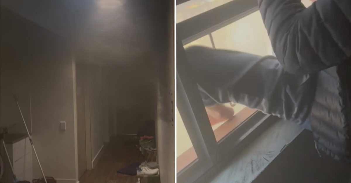 Villawood Detention Centre: Detainees jump from two-storey building after fire breaks out at centre in Sydney