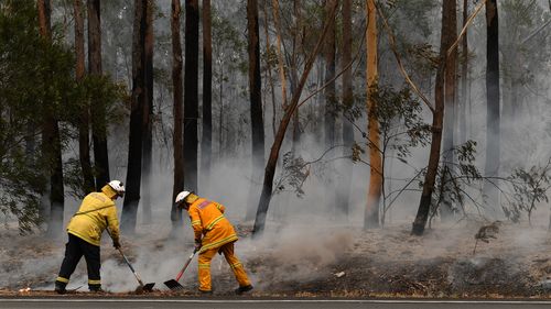 Many communities were devastated by bushfire on Saturday 4th of January,  during extreme fire danger, temperatures in the 40's and strong winds. Milder conditions are now enabling containment efforts.