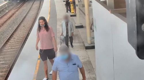 Police have released CCTV images as inquiries continue into the alleged assault of a woman at a train station in the Sydney CBD earlier this year.