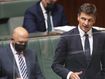Minister for Industry, Energy and Emissions Reduction Angus Taylor during Question Time at Parliament House.