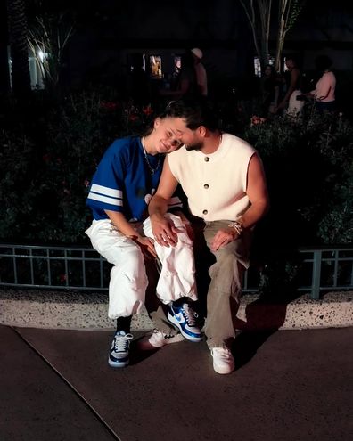 Chris Hughes and Jojo Siwa have never been happier.