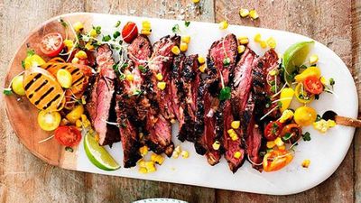 Spicy Texan-style beef bavette