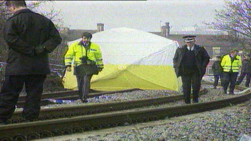 James battered body was found on a railway line. 