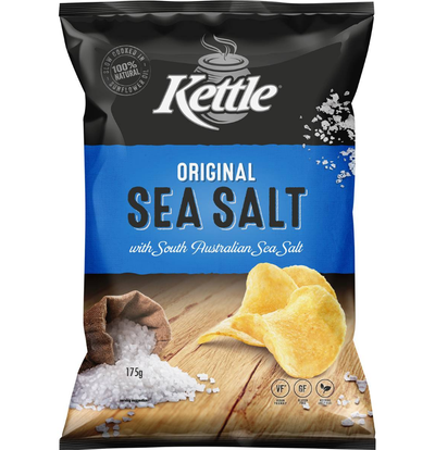 Kettle Classic Sea Salt Chips Potato Chips 165g