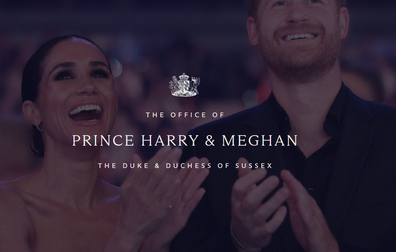harry and meghan new website launch