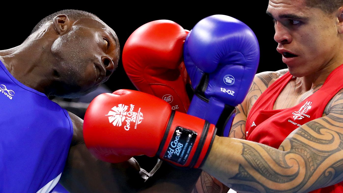 Zambian boxer Mbachi Kaonga melts down over Commonwealth Games loss to Australia's Clay Waterman